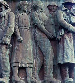 Women and girls of the Upper Calder Valley during World War One