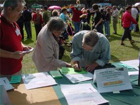 3-C signups at Mytholmroyd Gala