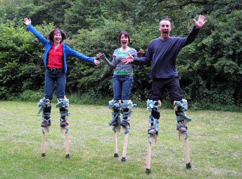 Stilt making