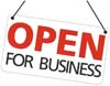 Open for Business