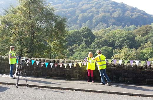 Cragg Vale bunting