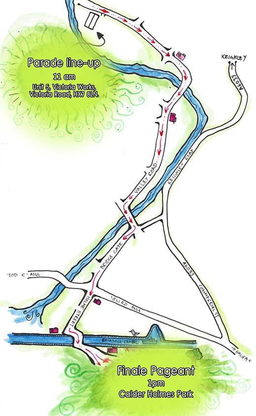 Parade map