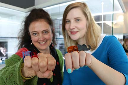 Local jewellery fans can bling up to help Hebden Bridge Arts festival thanks to a new ranges of rings produced by Element.