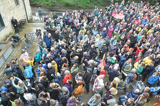 Jeremy Corby in Hebden Bridge