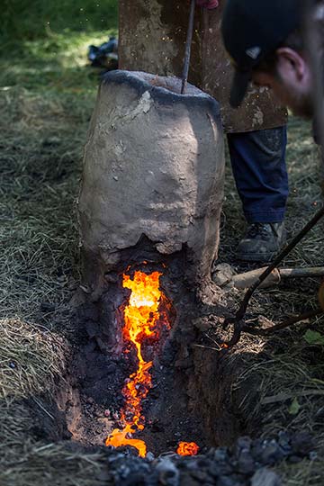 Iron smelting