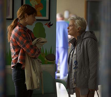 Jessie Buckley and Julie Walters