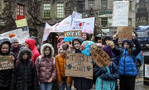 Climate protest