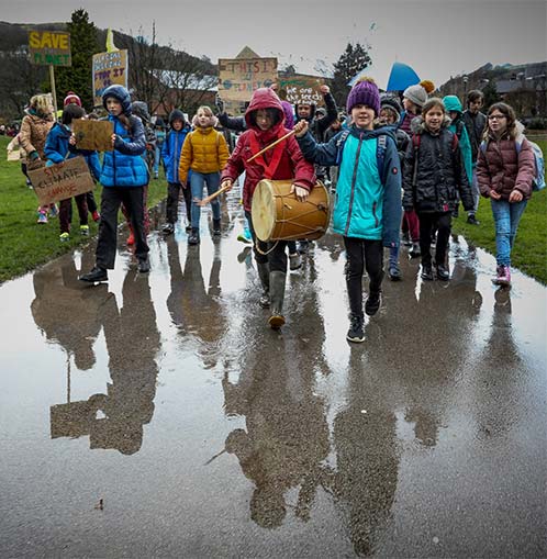 Climate protest