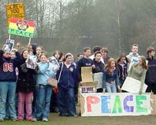 Iraq War protest