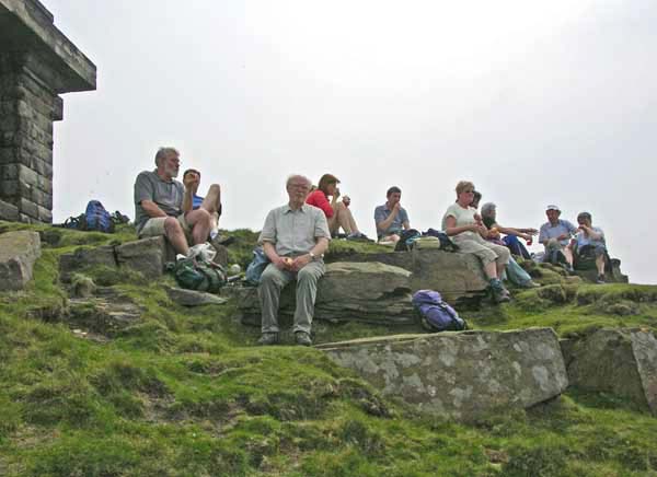 Picnic at Stoodley Pike