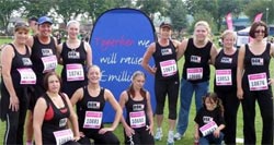 Hebden Bridge Race for Life Women's Team