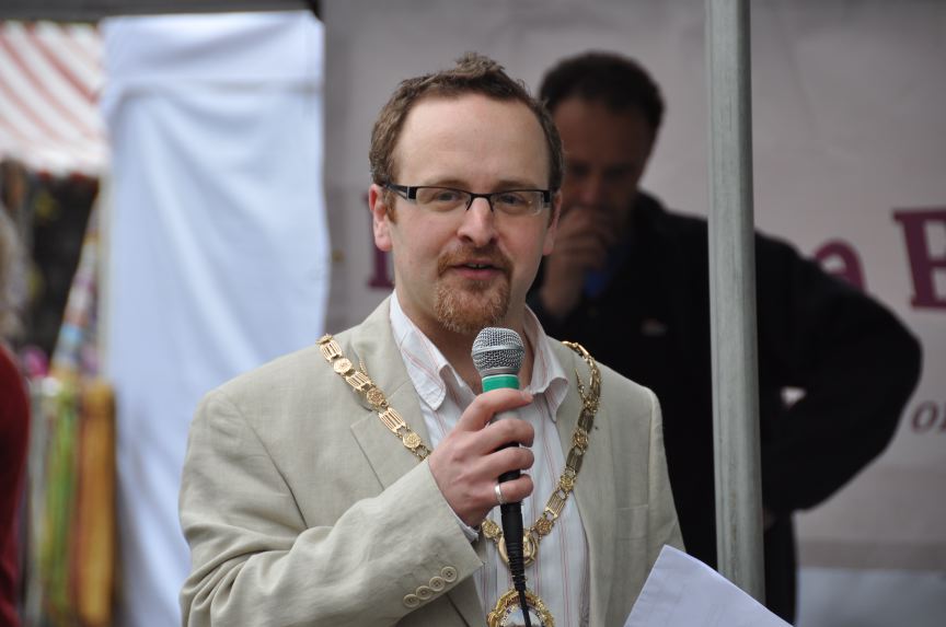 Hebden Royd Mayor, John Beacroft-Mitchell