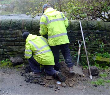 Refilling the hole